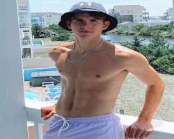 He is a fitness freak and often posts shirtless photographs on Instagram.